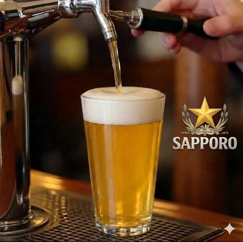 Draught ❦ Sapporo (schooner)