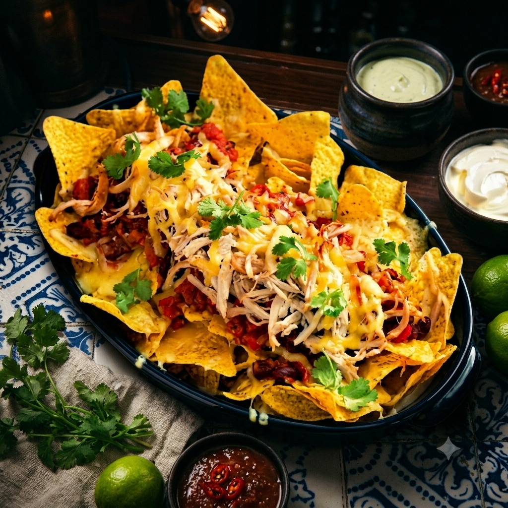 Sichuan Loaded Nachos
