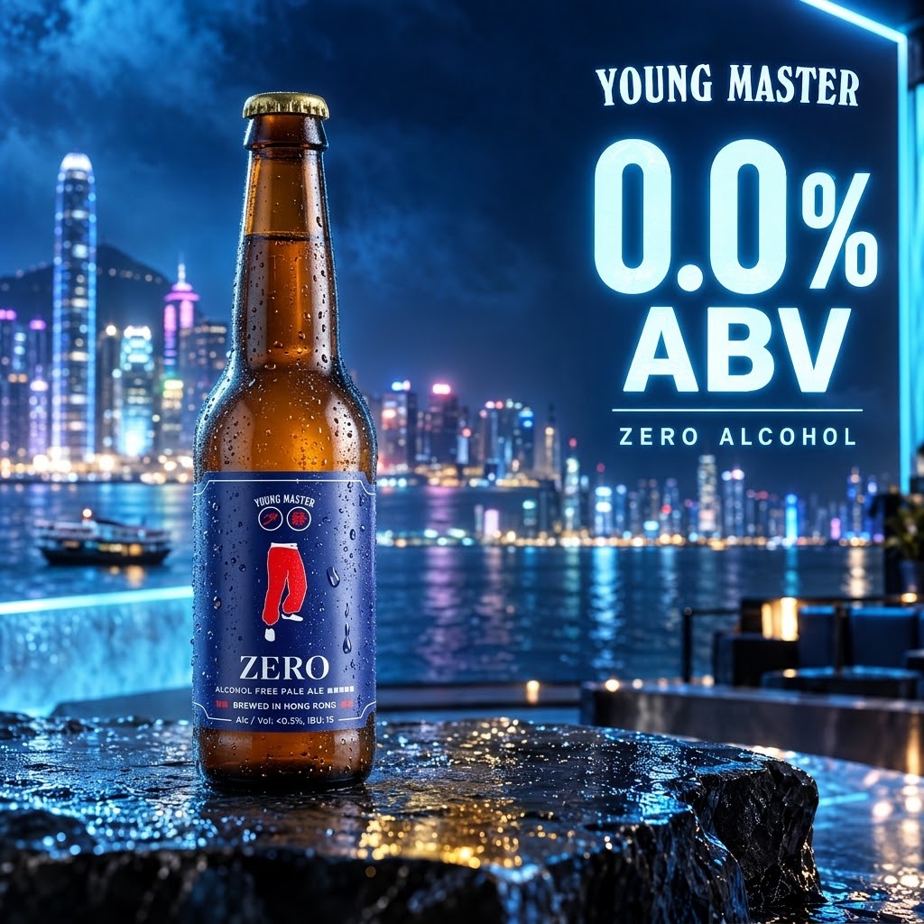 Young Master Zero Beer 0% ABV 🔞