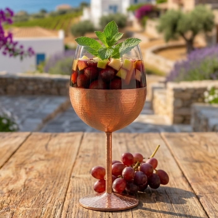Red Sangria (Glass) ❦ Homemade Spanish Style