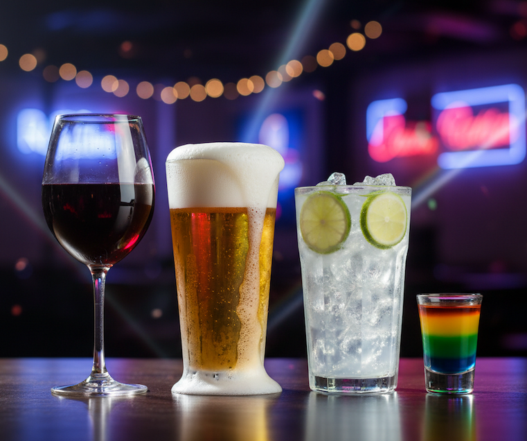 葡啤烈酒 | Wine. Beer. Single Mix. Shots
