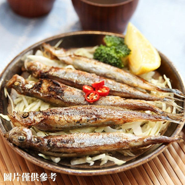 烤多春魚 Grilled capelin 5pc
