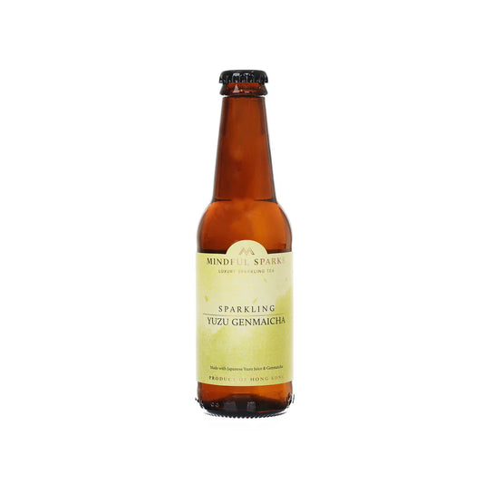 Mindful Sparks Yuzu Genmaicha Sparkling Tea