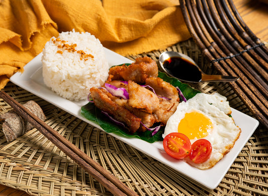 越式香茅豬頸肉飯 Viet Lemongrass Pork Neck Rice