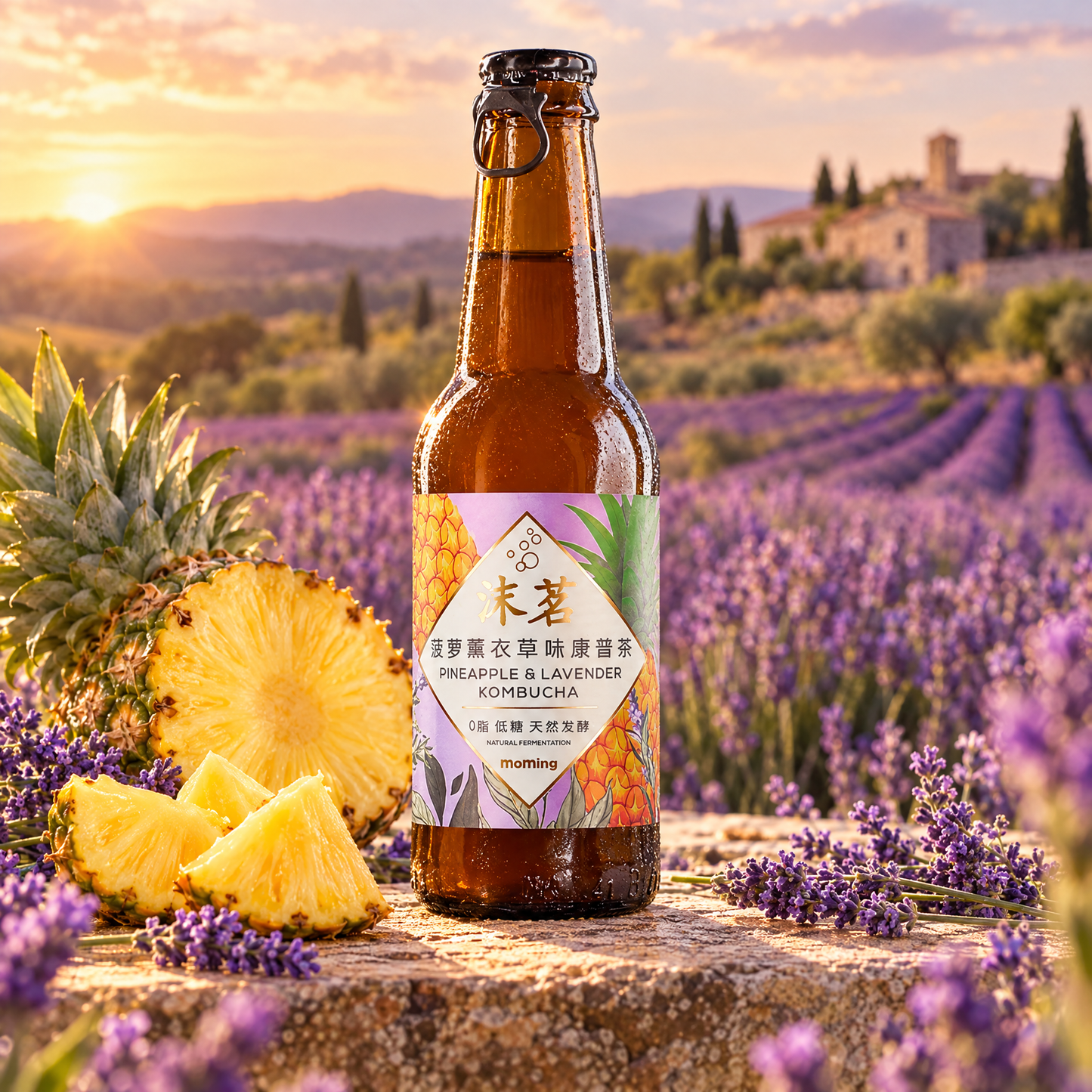 Local Craft Pineapple & Lavender Kombucha