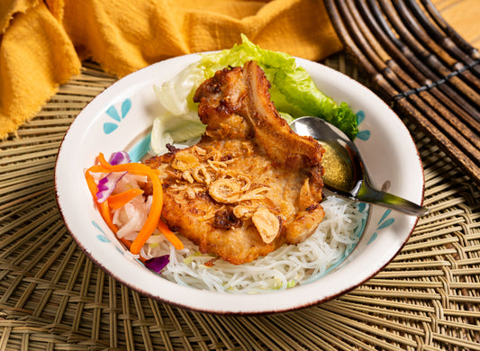 香茅豬扒撈檬Lemongrass Pork Chop Vermicelli