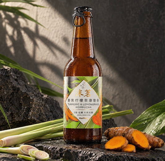 Local Craft Kombucha | Lemongrass & Turmeric
