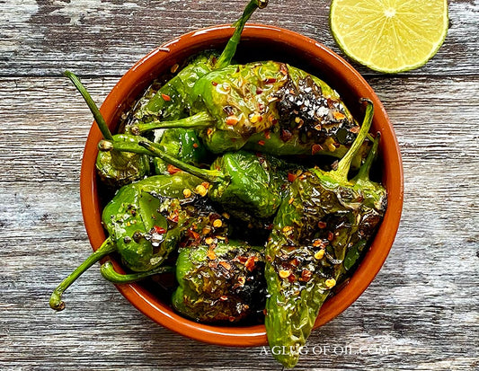 Blistered Padron Peppers