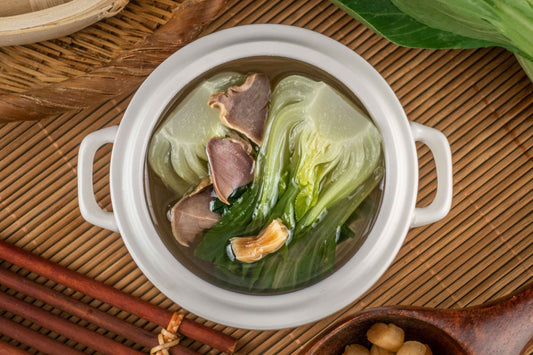 白菜陳腎湯 AbsentDay - Double Boiled Bak Choi & Duck Gizzard Soup