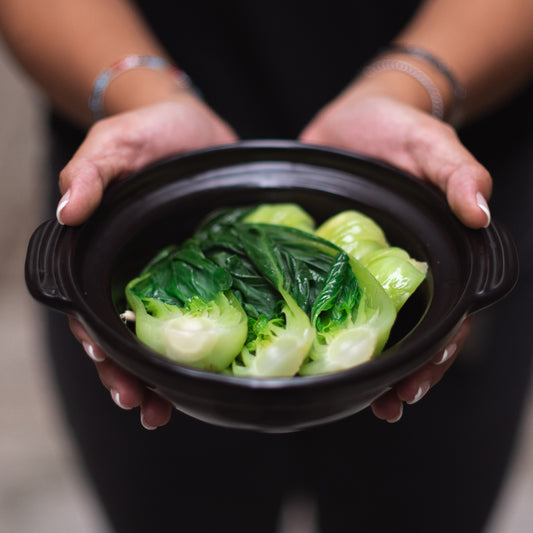 蒸有機時菜 Steamed Vegetables 🌱