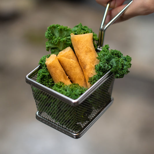 炸春卷 Crispy Golden Spring Rolls 🌱