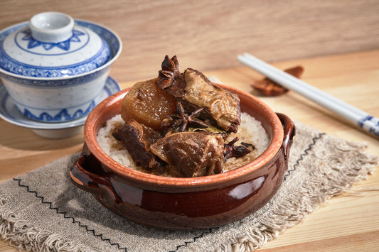 蘿蔔牛腩飯 Stewed Beef Brisket with White Radish Rice
